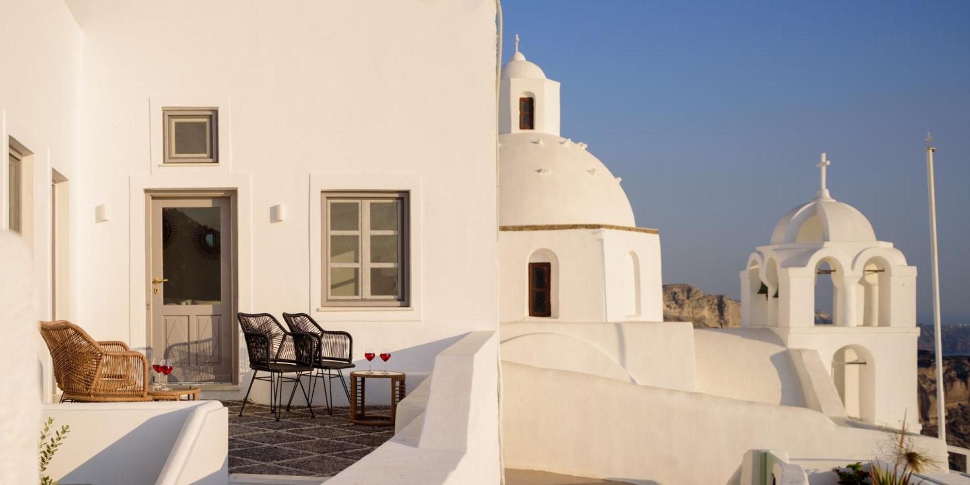 Anemos Family Suites Fira  Bagian luar foto