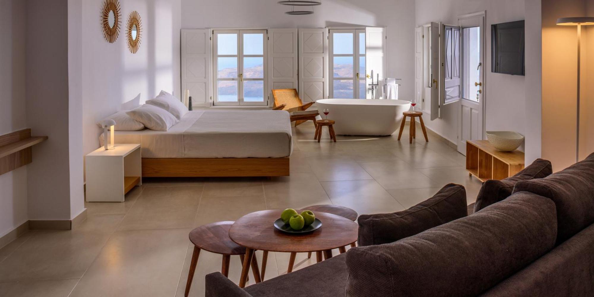 Anemos Family Suites Fira  Bagian luar foto