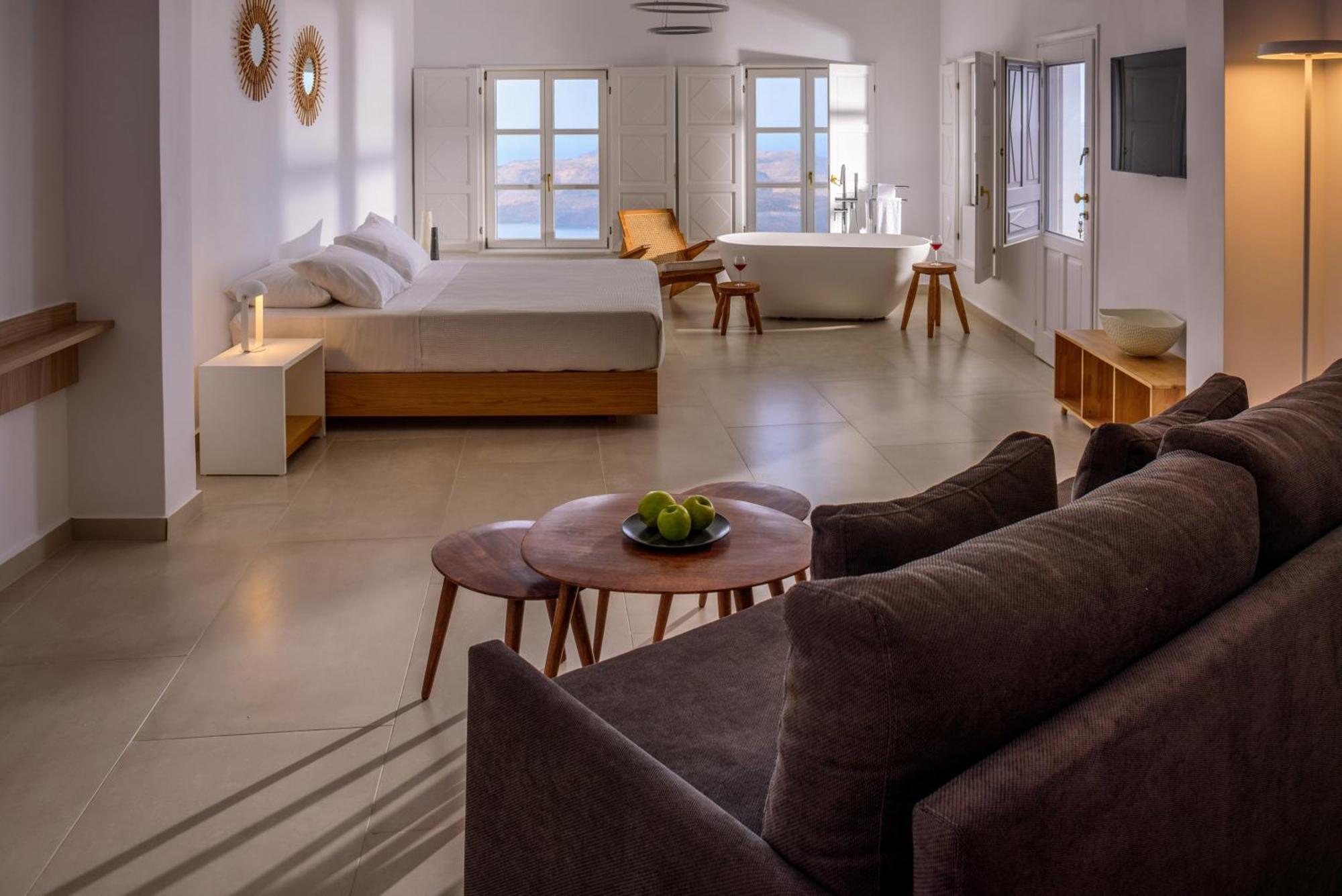 Anemos Family Suites Fira  Bagian luar foto