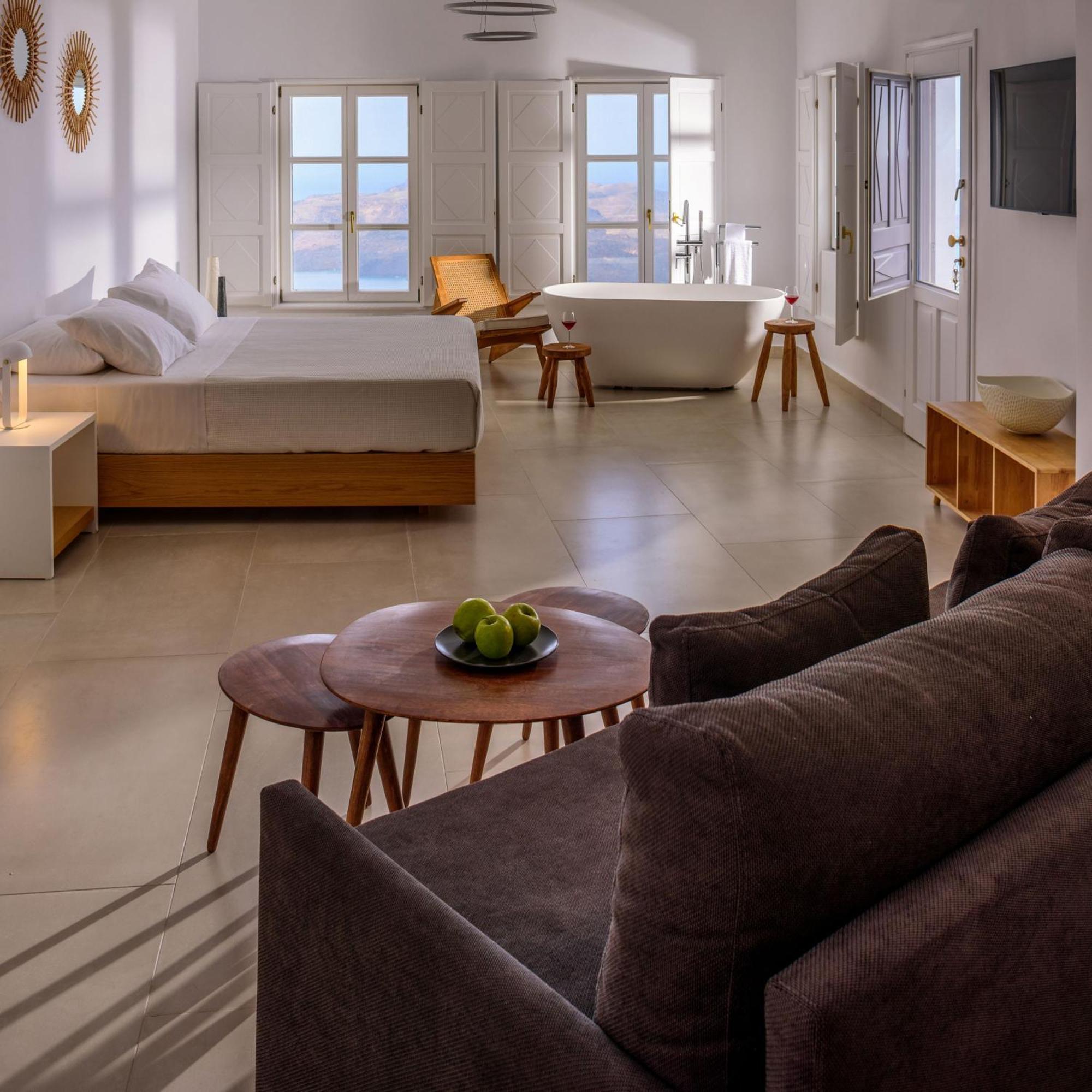 Anemos Family Suites Fira  Bagian luar foto