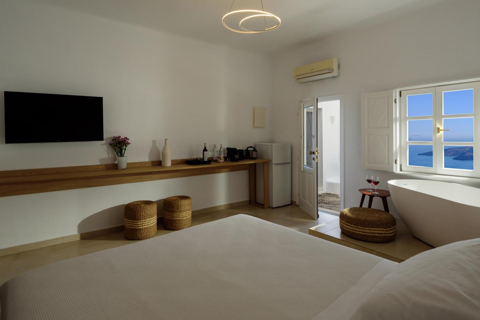 Anemos Family Suites Fira  Bagian luar foto