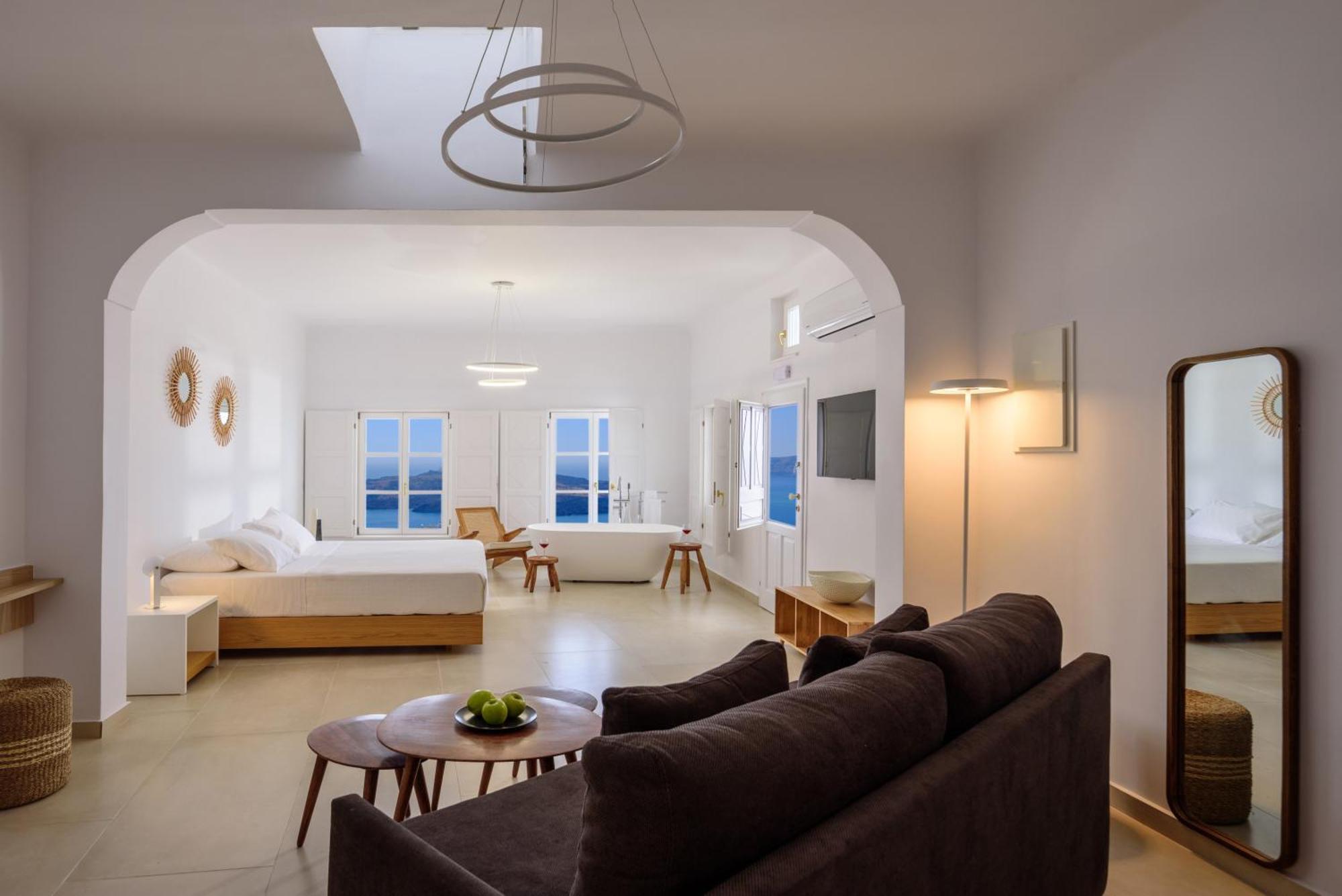 Anemos Family Suites Fira  Bagian luar foto