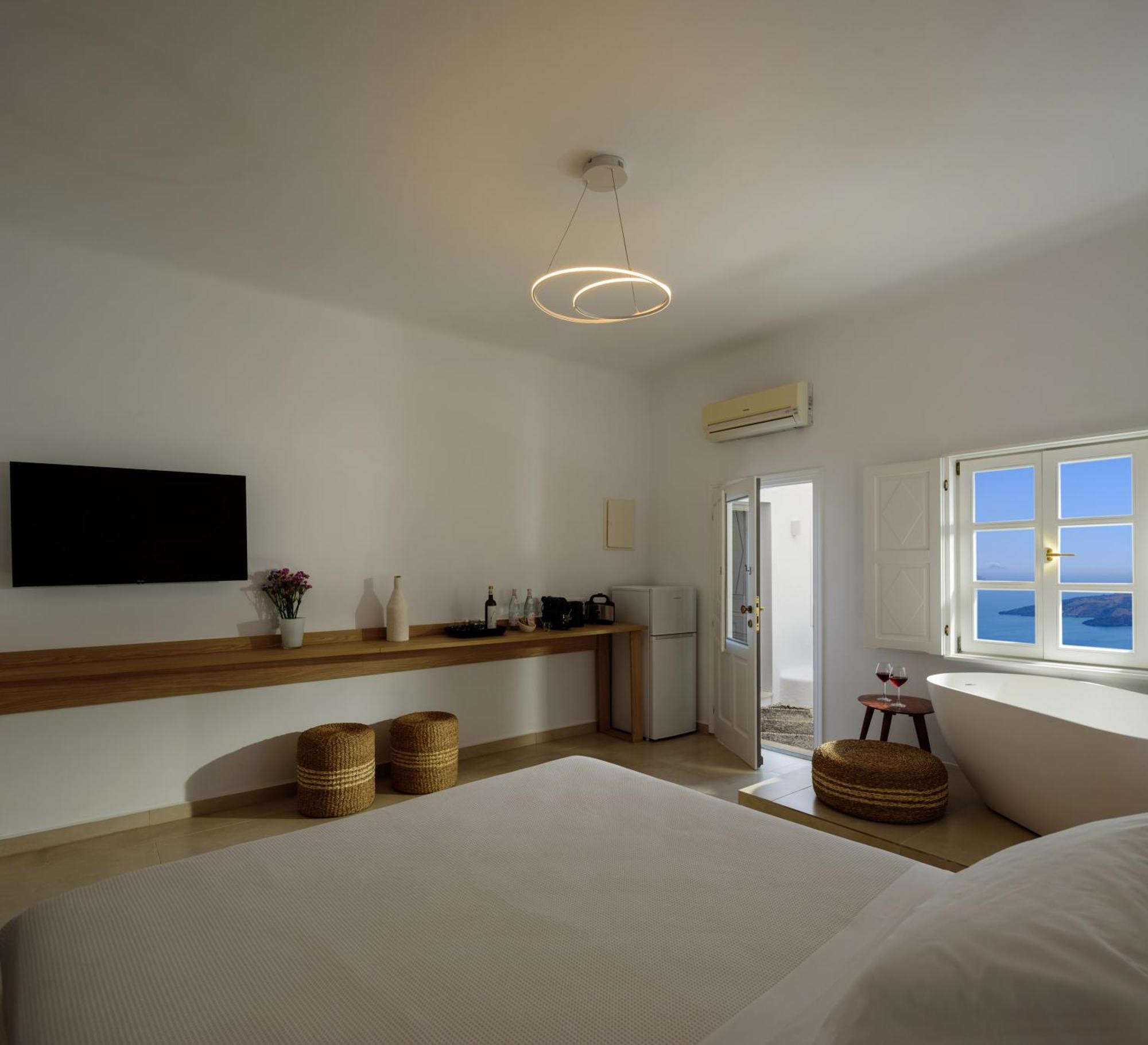 Anemos Family Suites Fira  Bagian luar foto