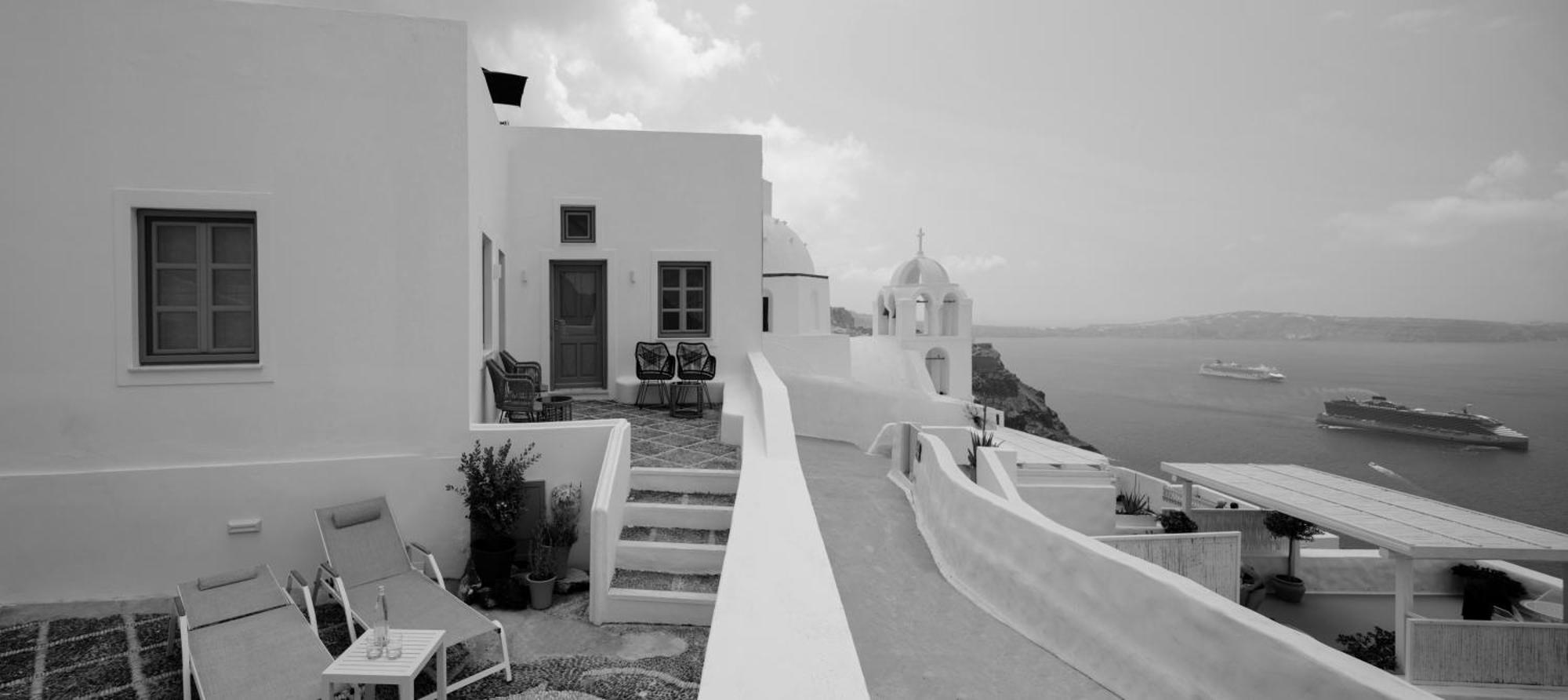 Anemos Family Suites Fira  Bagian luar foto